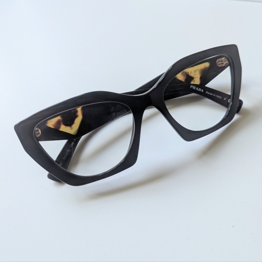 Prada Black Cat-Eye Sunglasses